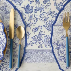 Hester & Cook Blue Regal Peacock Runner