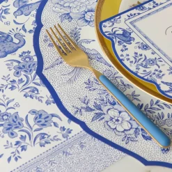 Hester & Cook Blue Regal Peacock Runner
