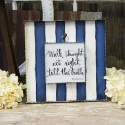 The Round Top Collection Blue & White Gallery Art Display Board