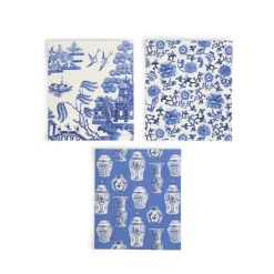 Two's Company Blue Willow Multipurpose Cloths