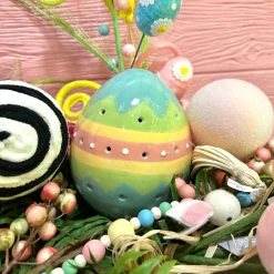180 Degrees Blush Flocked Eggs