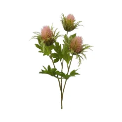 Liberty Floral Blush Teasel Spray
