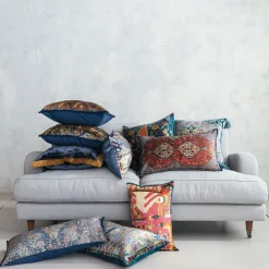 Creative Coop Bohemian Vintage Carpet Pattern Pillow