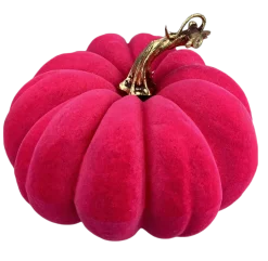 Liberty Floral Bold Flocked Pumpkin
