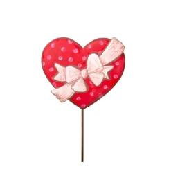 The Round Top Collection Bow Polka Dot Heart