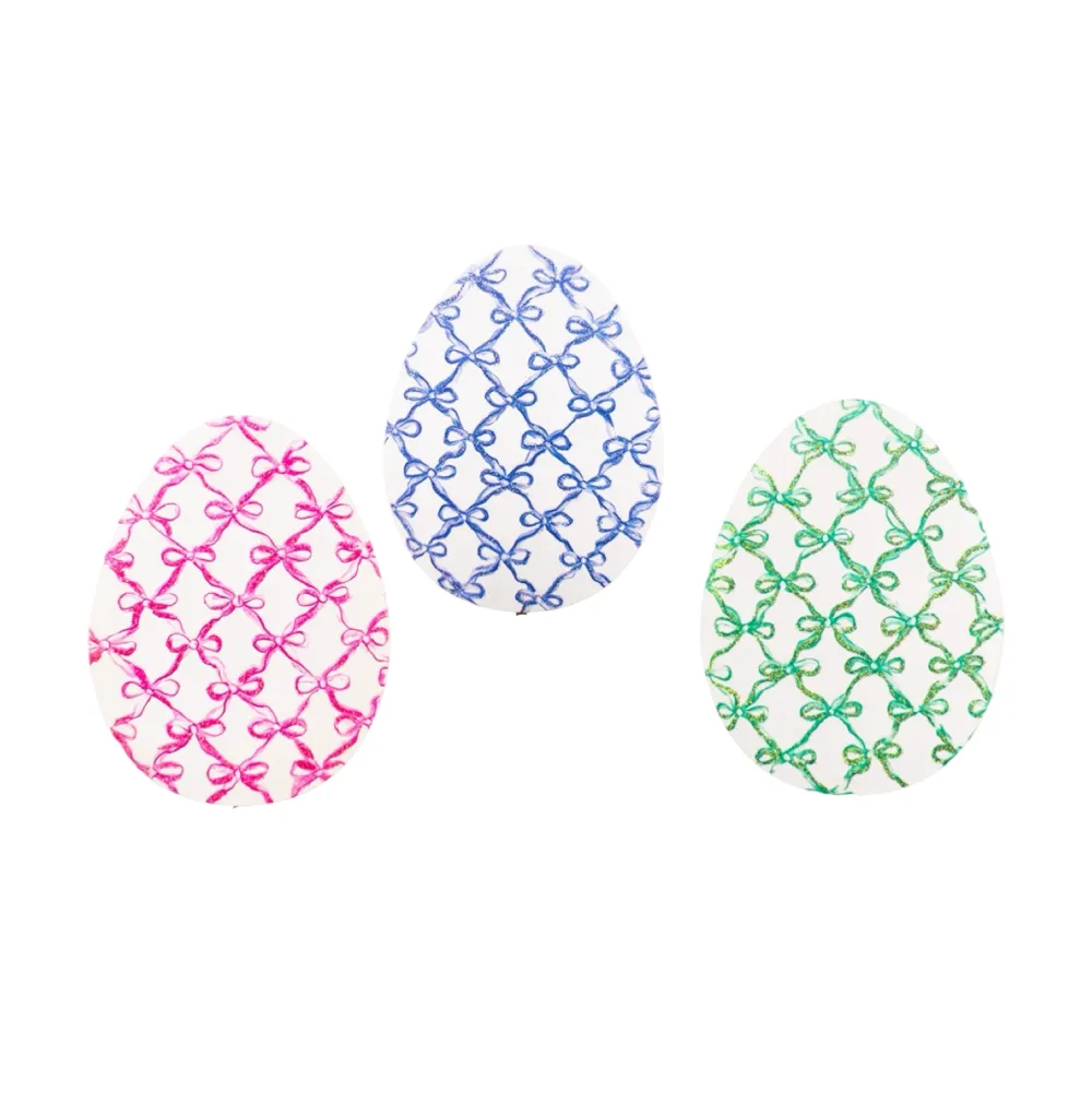 The Round Top Collection Bowtiful Egg Magnet