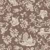 Hester & Cook Brown Regal Peacock Cocktail Napkin Set
