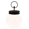 The Round Top Collection Bubble Jar with Black Lid by