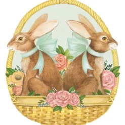Hester & Cook Bunny Basket Placemat Set