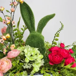 Miss Cayce's Bunny & Blooms Arrangement