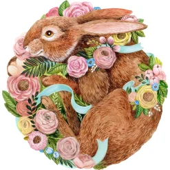 Hester & Cook Bunny Bouquet Placemat Set