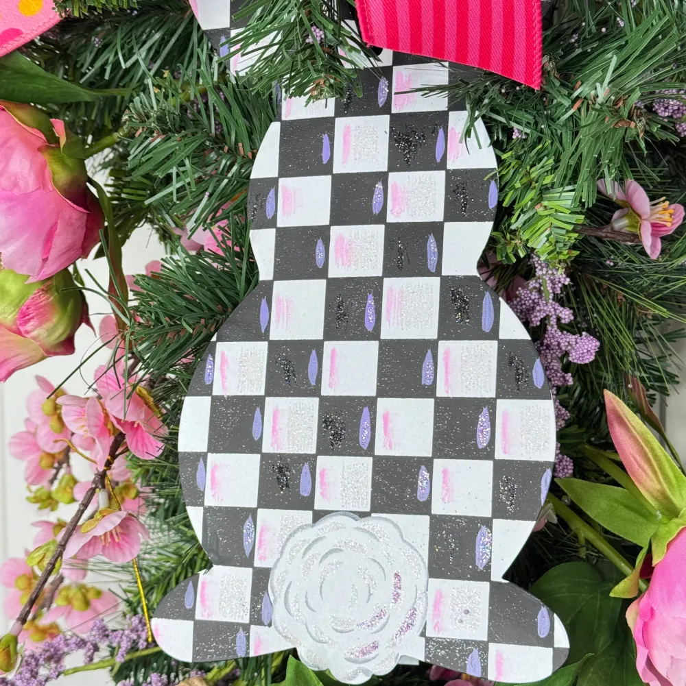 Miss Cayce's Bunny in Bloom Teardrop