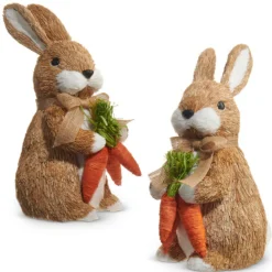 RAZ Bunny with Carrots, Small