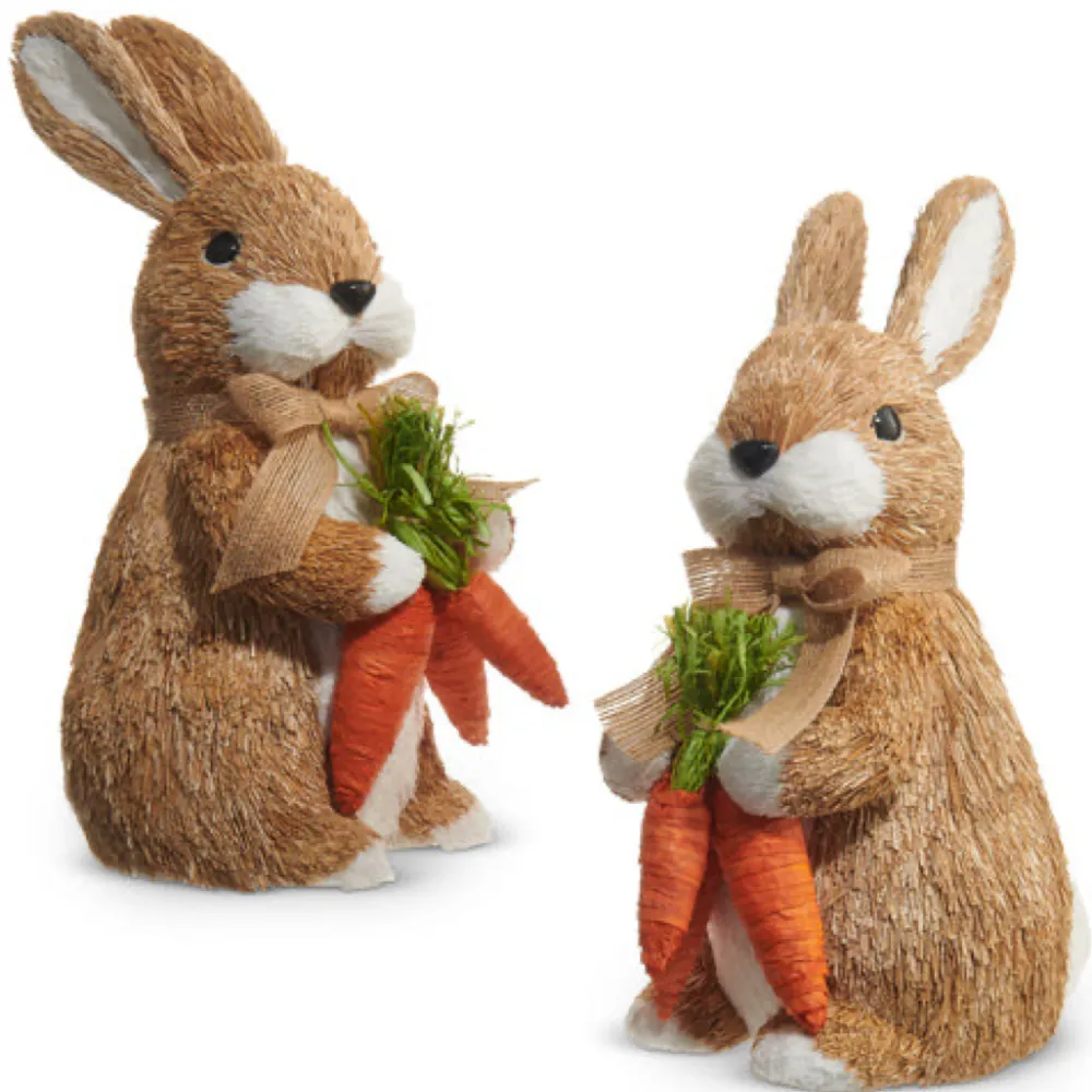 RAZ Bunny with Carrots, Small