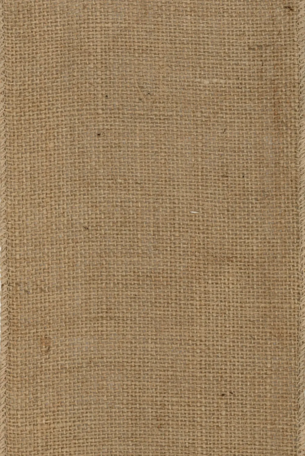 D. Stevens Burlap Ribbon, 6"x10YD