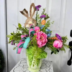 Miss Cayce's Cabbage Bunny Delight Arrangement