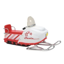 Department 56 Candy Cane Snowmobile, Dept. 56 Village