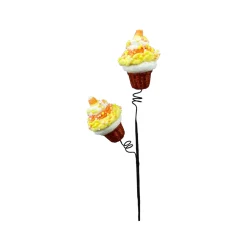 Liberty Floral Candy Corn Cupcake Spray