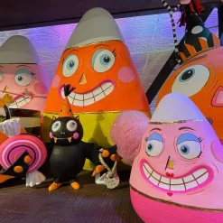Glitterville Candy Corn Display by