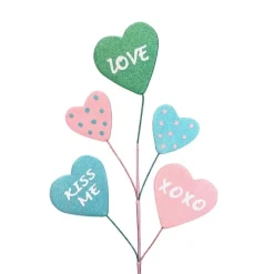 Liberty Floral Candy Heart Spray