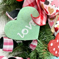 Liberty Floral Candy Heart Spray