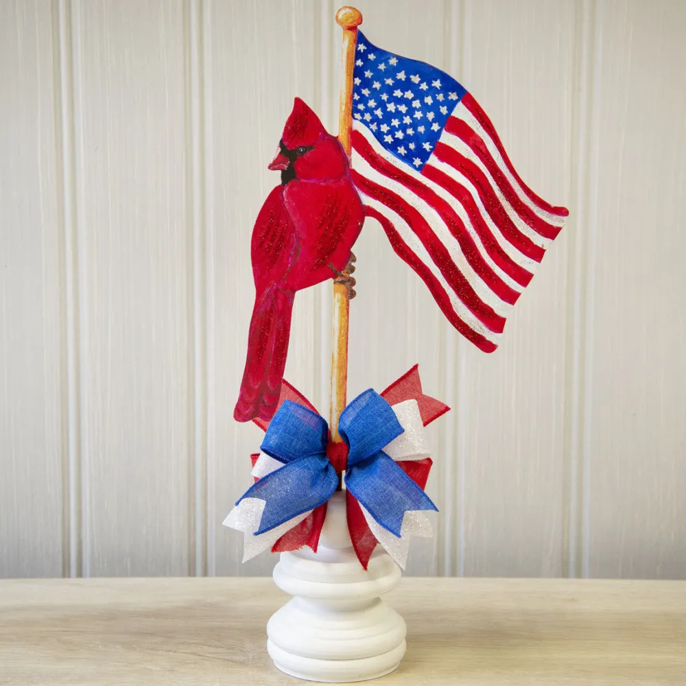 The Round Top Collection Cardinal & Flag