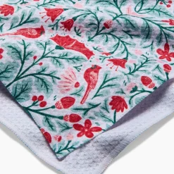 Geometry Cardinal Tea Towel
