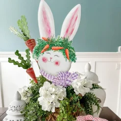 The Round Top Collection Carrot Crown Gallery Bunny