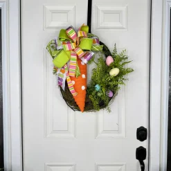Miss Cayce's Carrot Delight Basket Wreath