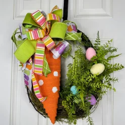 Miss Cayce's Carrot Delight Basket Wreath