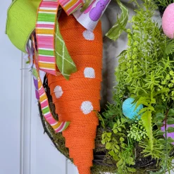 Miss Cayce's Carrot Delight Basket Wreath