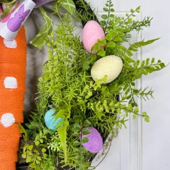 Miss Cayce's Carrot Delight Basket Wreath