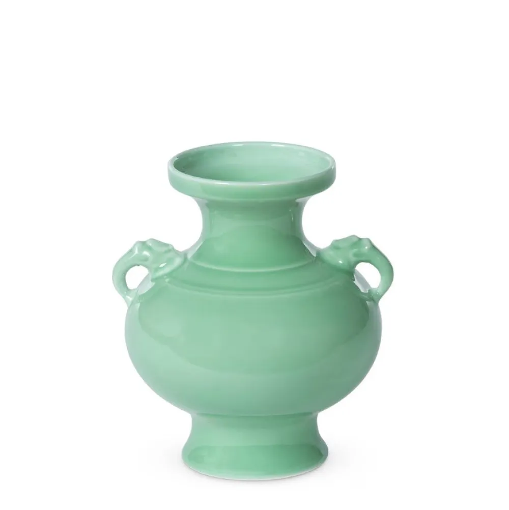 Park Hill Celadon Glaze Amphora Vase
