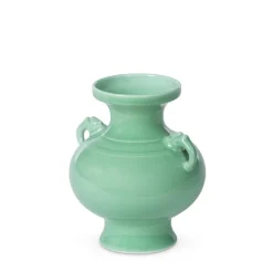 Park Hill Celadon Glaze Amphora Vase