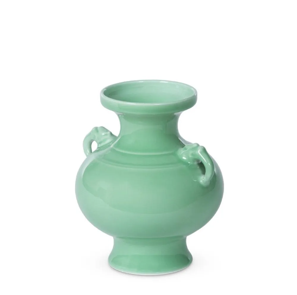 Park Hill Celadon Glaze Amphora Vase