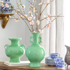 Park Hill Celadon Glaze Gourd Vase