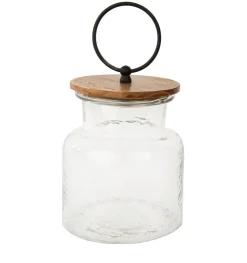 The Round Top Collection Celebrate Every Day Natural Wood Finial Jar