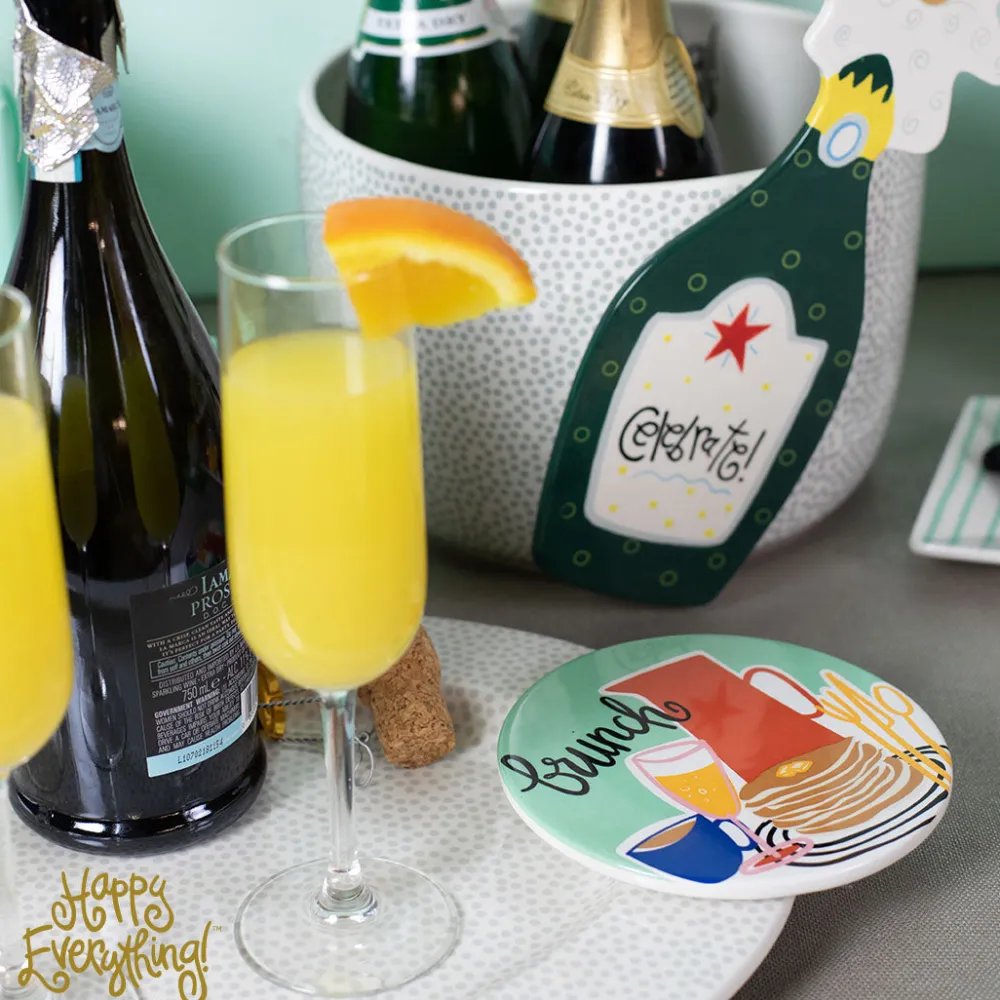 Happy Everything Champagne Big Attachment by !