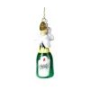 Happy Everything Champagne Celebrate Shaped Ornament