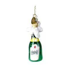 Happy Everything Champagne Celebrate Shaped Ornament