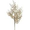 Direct Export Co. Champagne Glitter Mini Leaf Spray