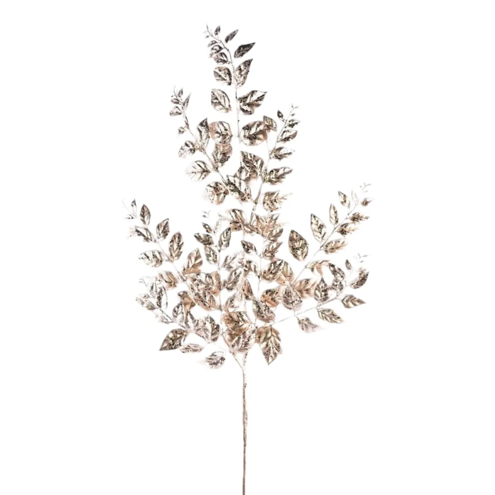 Direct Export Co. Champagne Metallic Leaf Spray