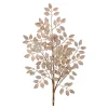 Regency Champagne Sequin Leaf Spray