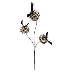 Liberty Floral Cheetah Fabric Pumpkin Spray