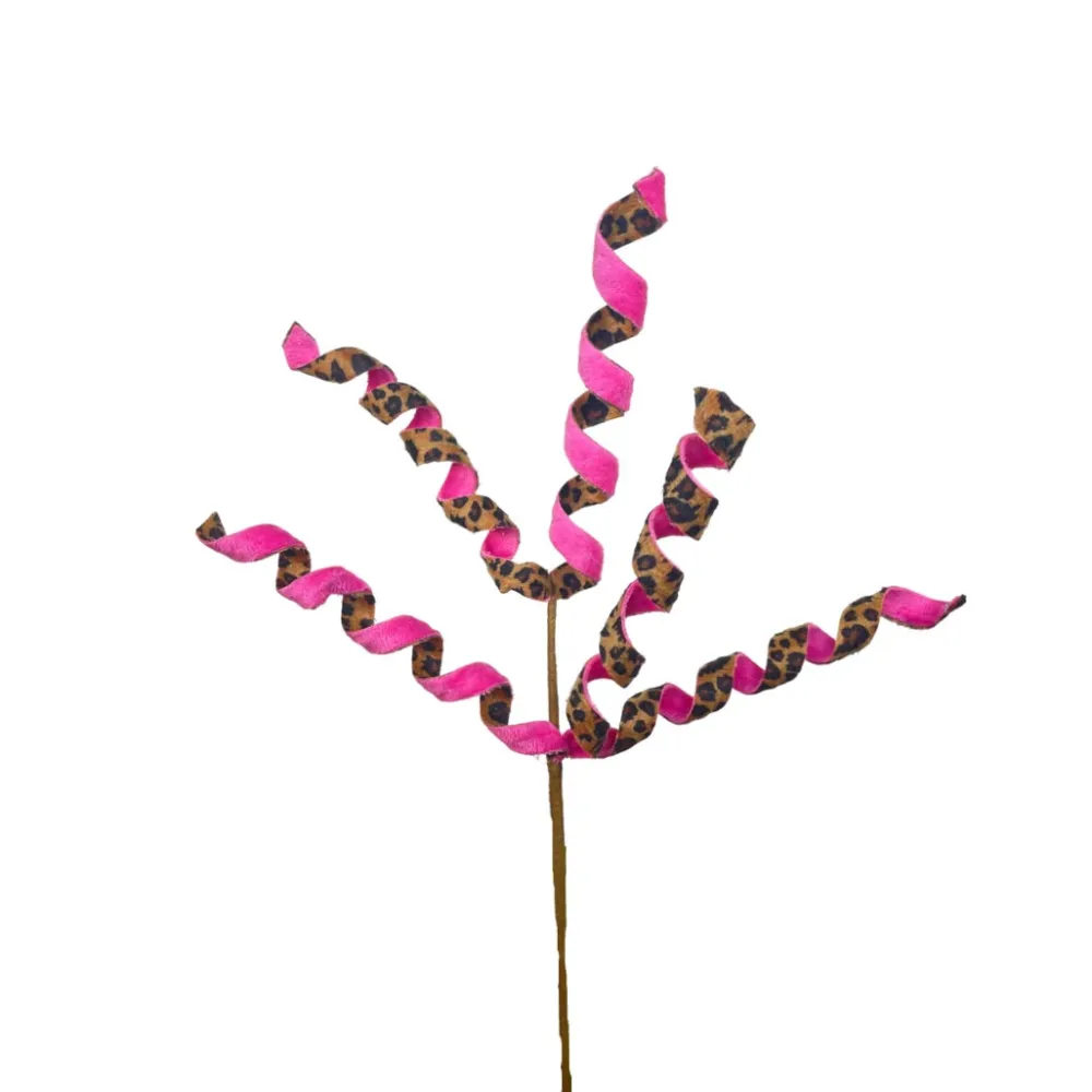 Liberty Floral Cheetah 2-Sided Frizzy Curly Pick