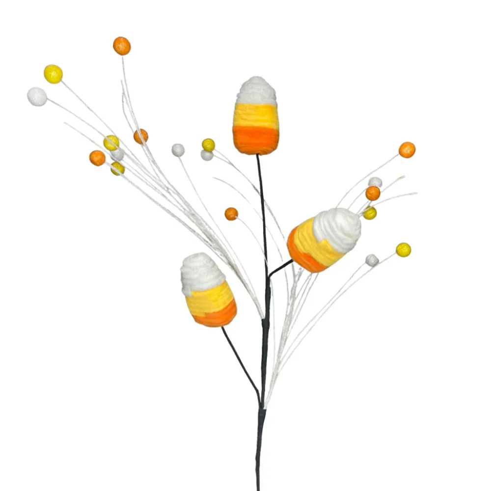 Liberty Floral Chenille Candy Corn Spray