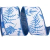 Reliant Ribbon Chinoiserie Fern Ribbon, 2.5" X 10YD