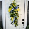 Miss Cayce's Chinoiserie Lemon Dream Teardrop