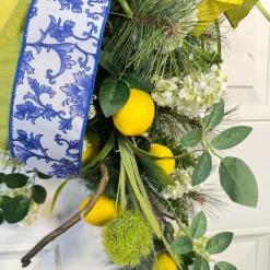 Miss Cayce's Chinoiserie Lemon Dream Teardrop