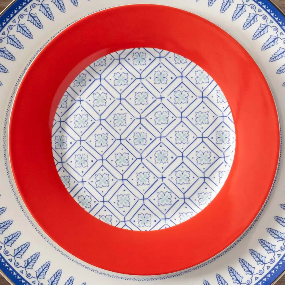 Park Hill Chinoiserie Pattern Salad Plate